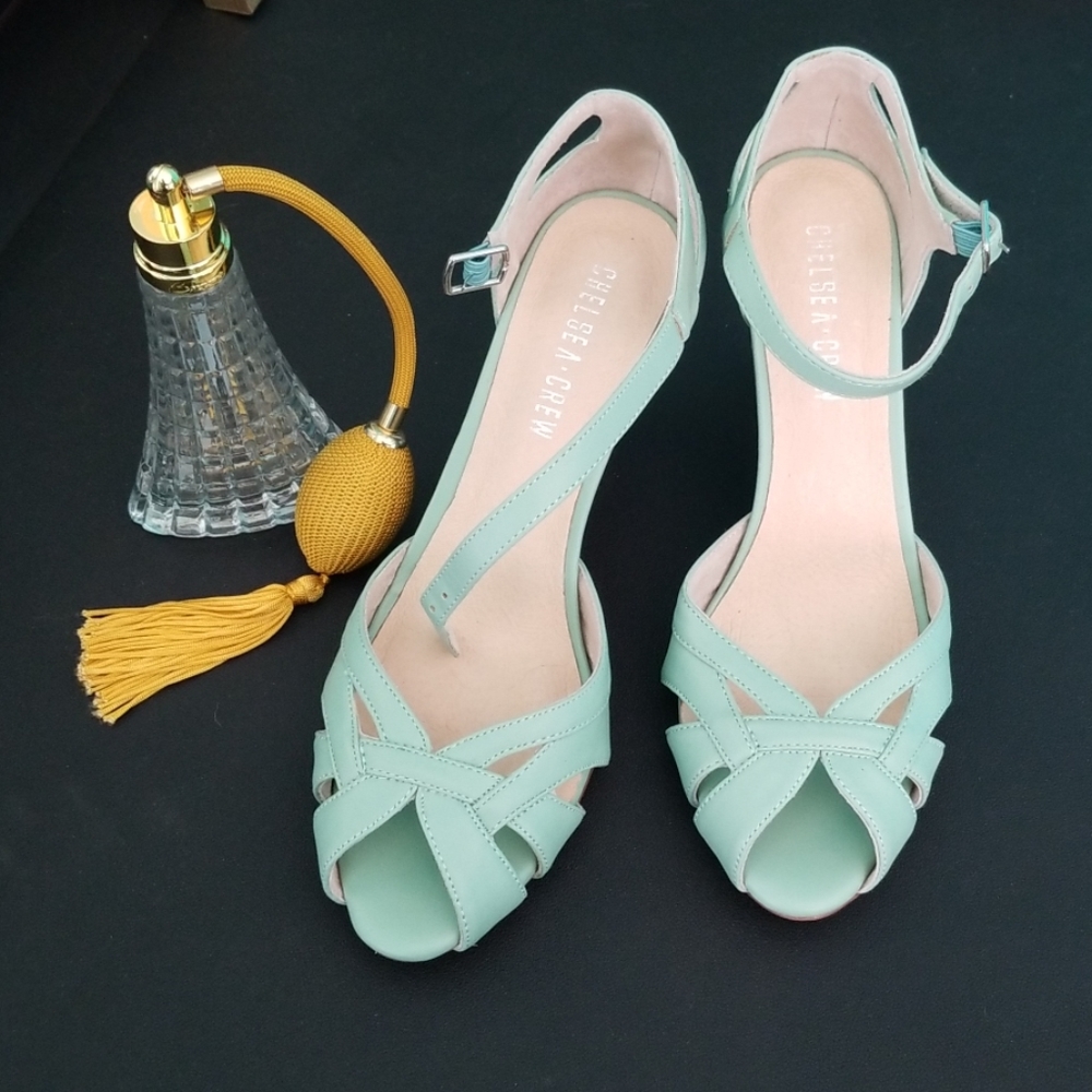 Chelsea Crew Chester shoe in Mint